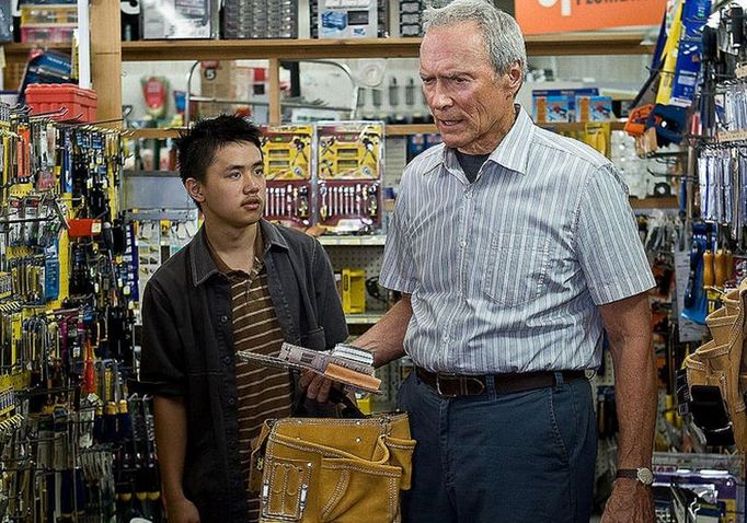 Clint Eastwood v Gran Torinu, 2008.