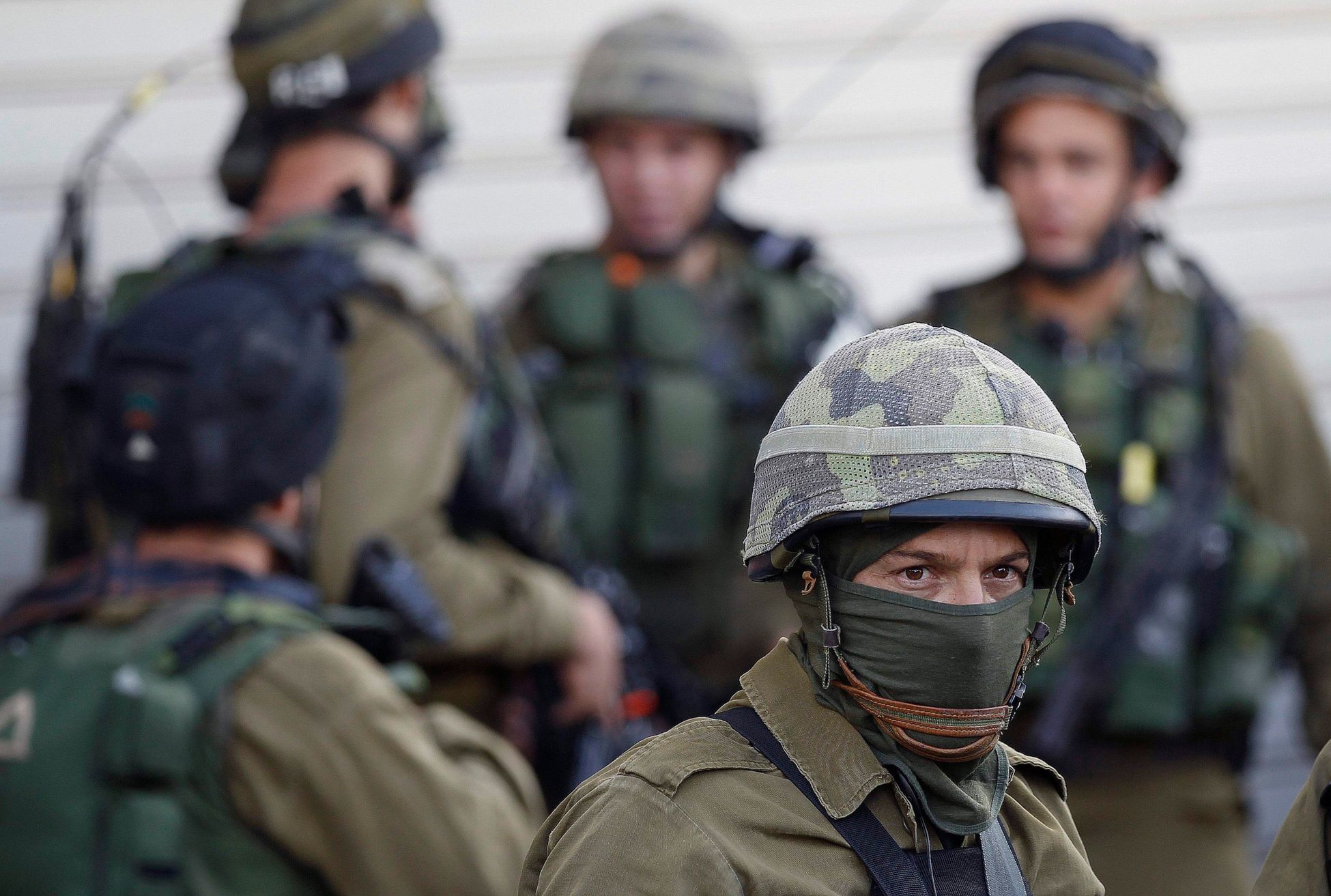 Izrael - Hebron - Západní břeh Jordánu - armáda - vojáci