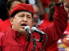 Venezuelský prezident Hugo Chavez.