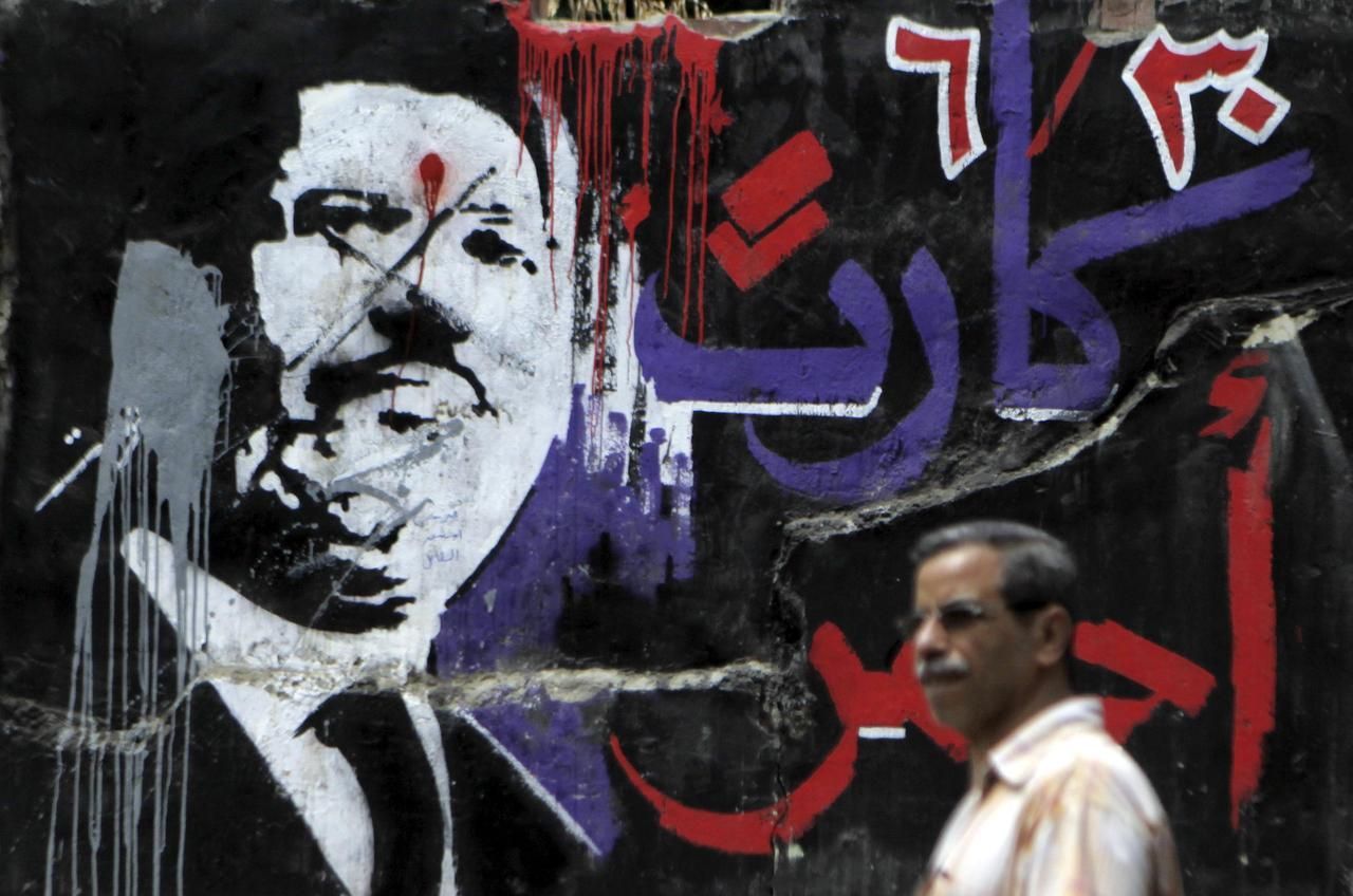 Graffiti - Mursí - Káhira