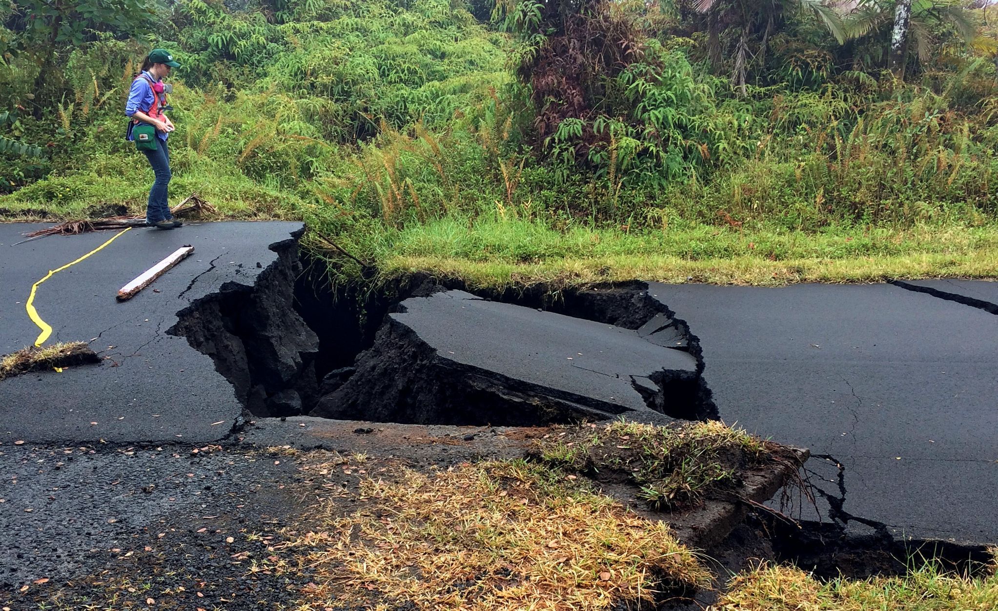 Erupce sopky Kilauea na Havaji, květen 2018