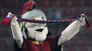 Fotbal, Gambrinus liga, Sparta - Jablonec: maskot Sparty