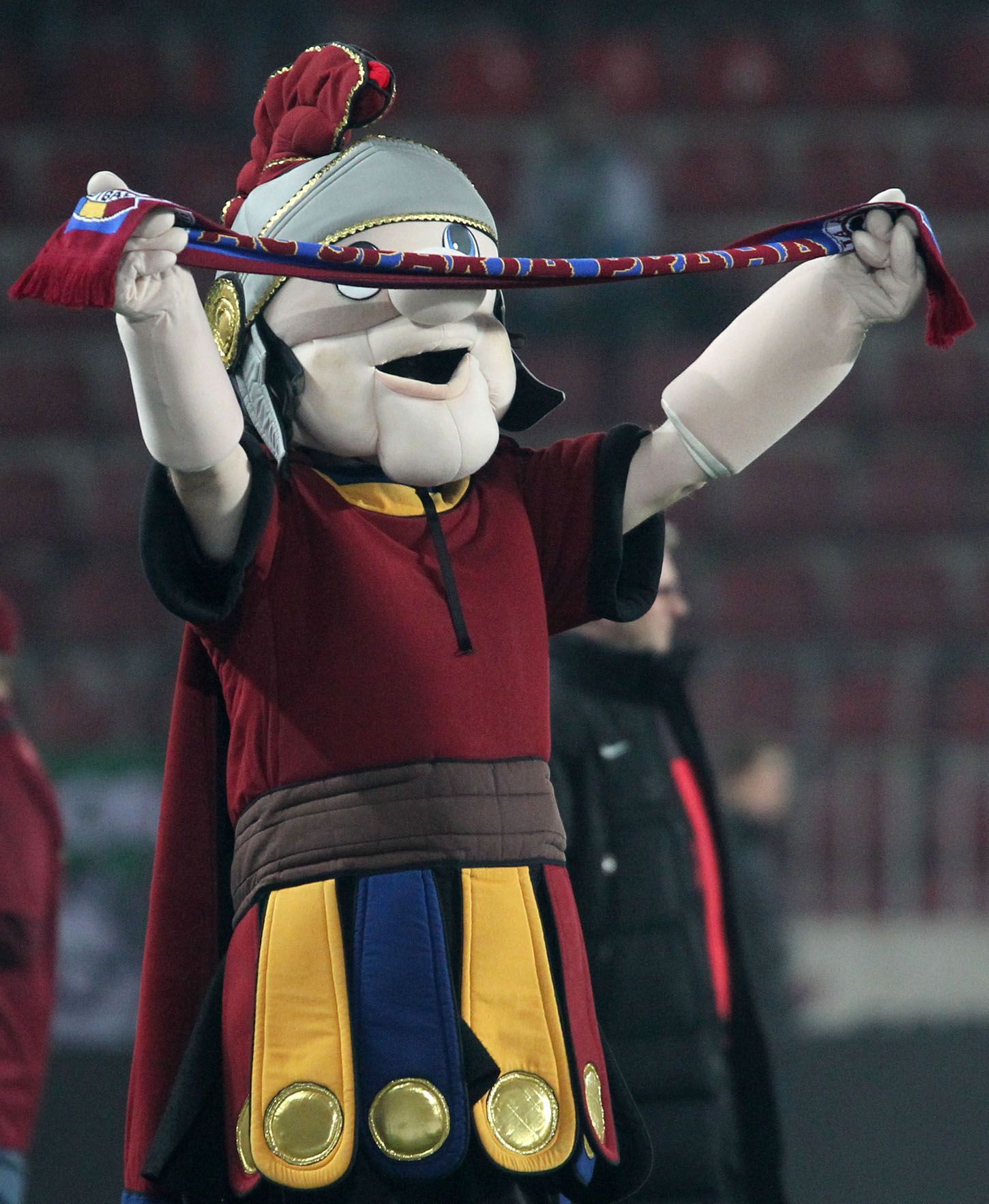 Fotbal, Gambrinus liga, Sparta - Jablonec: maskot Sparty