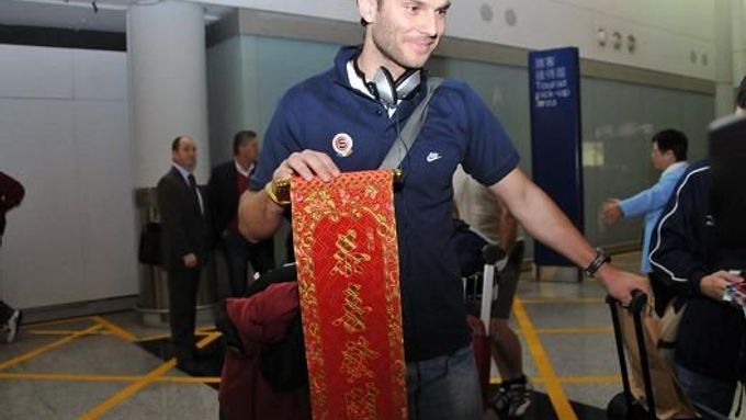 Patrik Berger se zúčastnil celé přípravy. Byl hvězdou v Hongkongu