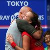 Petra Kvitová a David Kotyza na vítězném turnaji v Tokiu