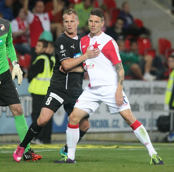 SL, Slavia - Plzeň: Jiří Bílek - David Limberský (8)