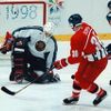 Archivní snímky z ZOH Nagano 1998 - hokej. Jiří Dopita
