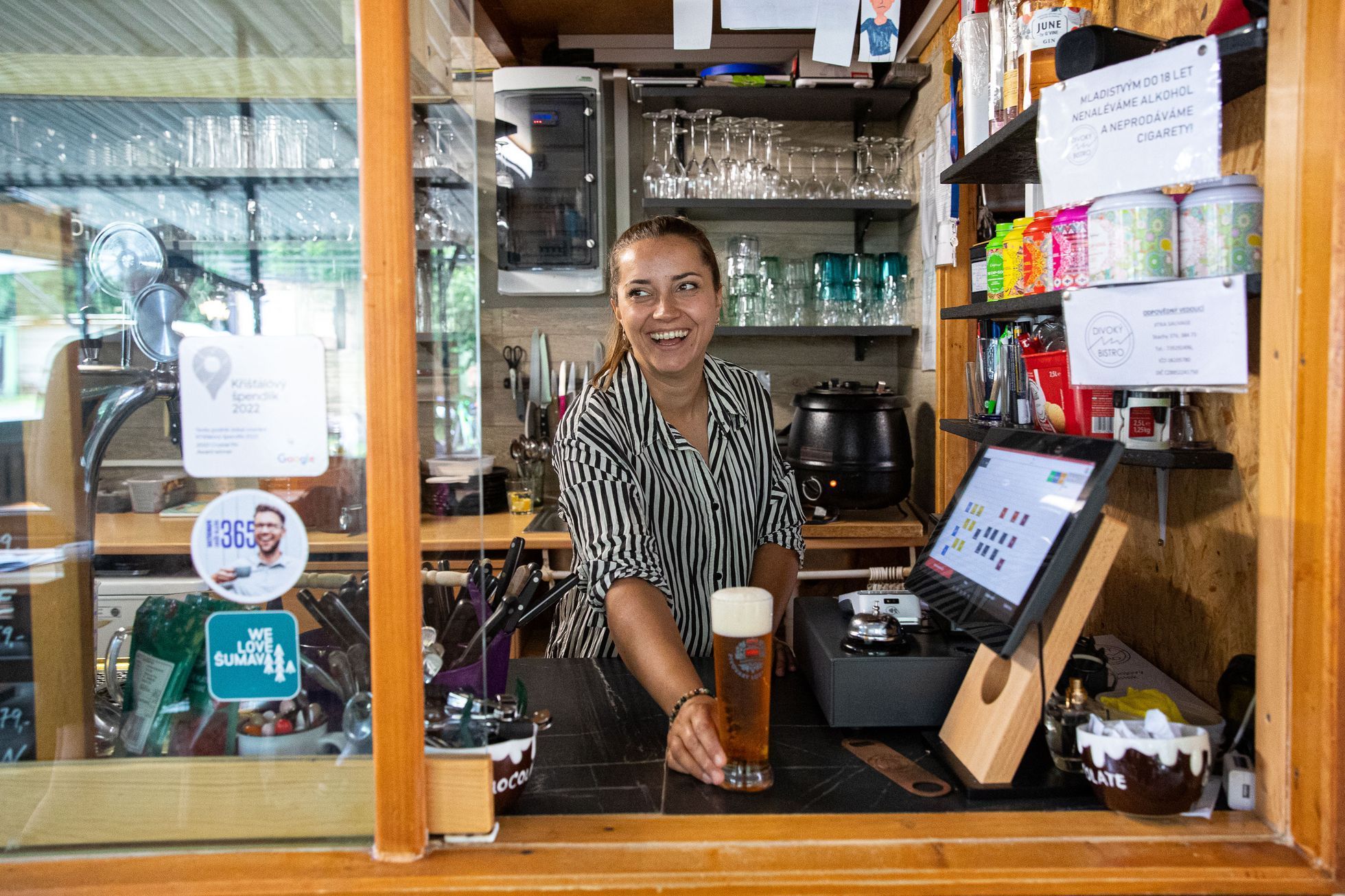 Divoký bistro, Úbislav - gastronomie, kemp