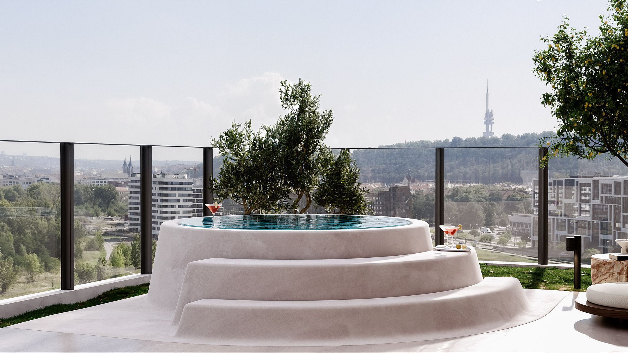 penthouse, praha, Rohan