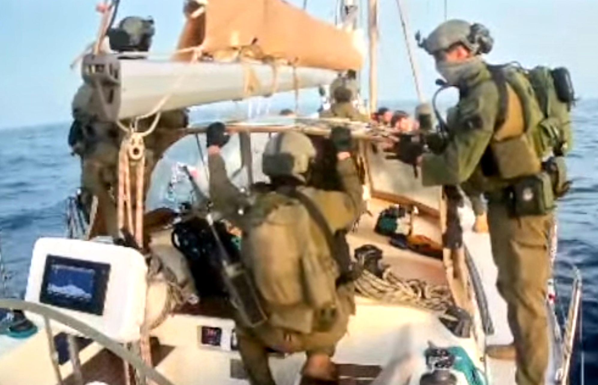 Gaza, Izrael, flotila, Greta Thunbergová, sumud, plachetnice, zásah, armáda