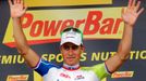 Slovenský cyklista Peter Sagan ze stáje Liquigas-Cannondale si dojel pro vítězství v Boulogne-sur-Mer během 99. Tour de France.