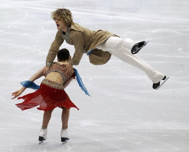 OH: Meryl Davis a Charlie White (USA(