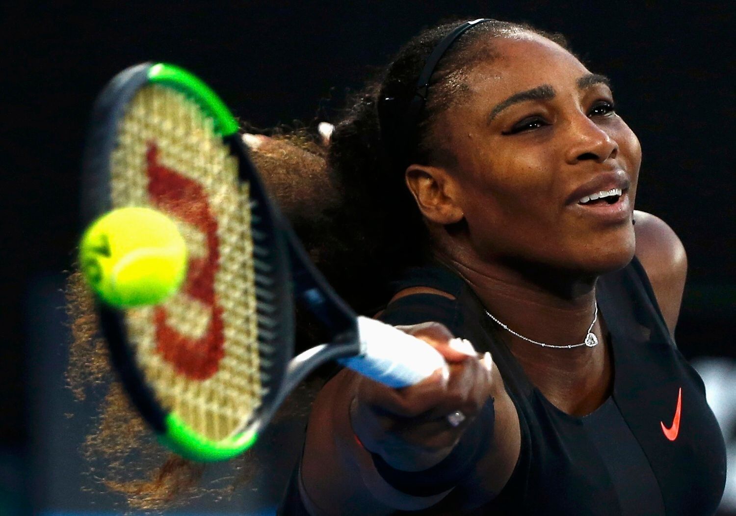 Serena Williamsová ve finále Australian Open 2017