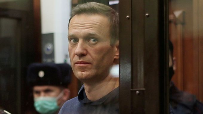 Alexej Navalnyj u soudu.