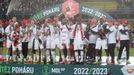 Slávisté slaví vítězství ve finále MOL Cupu se Spartou