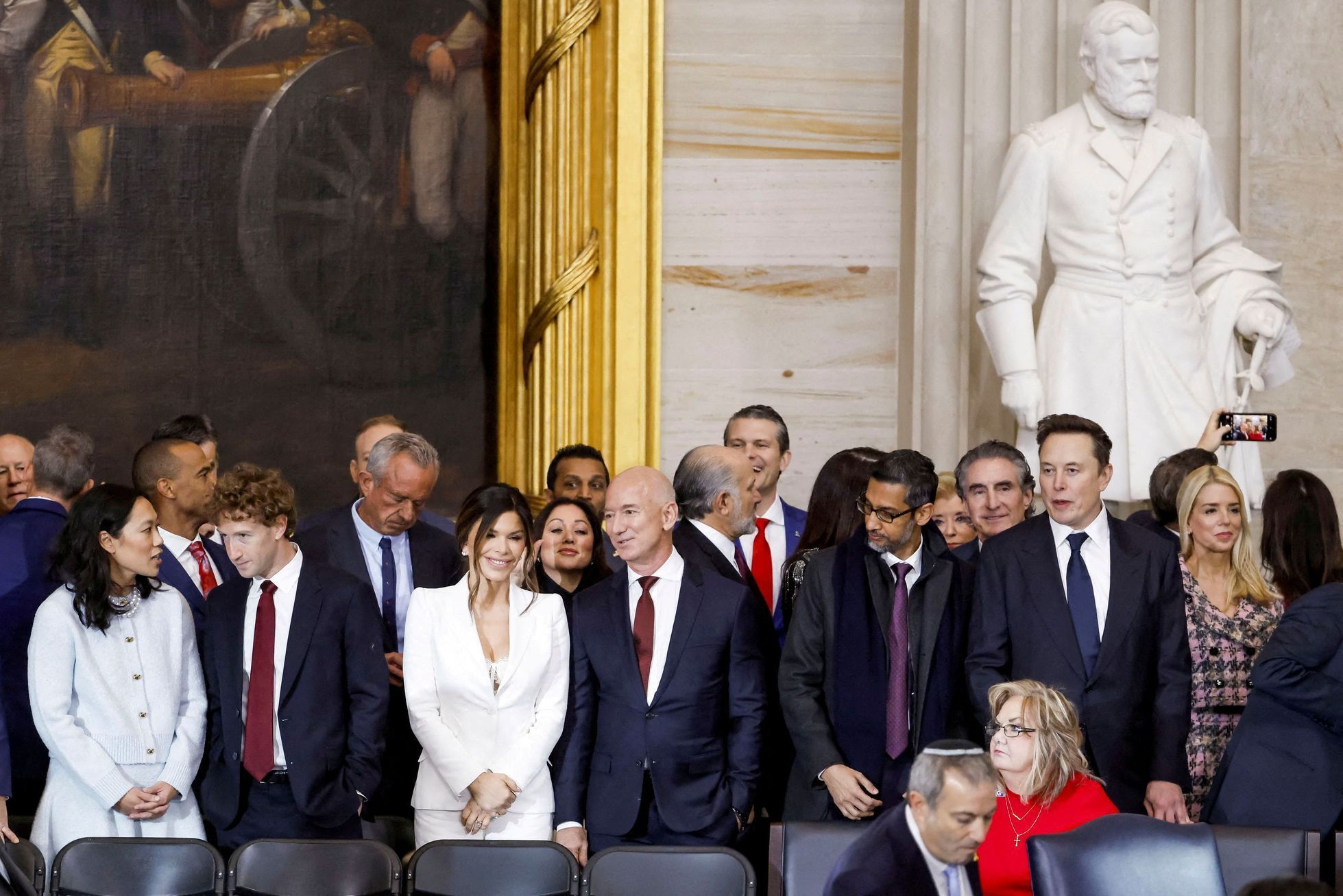 Trump inaugurace