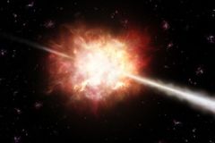 Vědci viděli 13 miliard let starý výbuch hvězdy