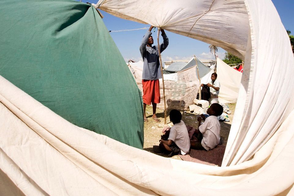 Haiti po zemětřesení-den čtvrtý