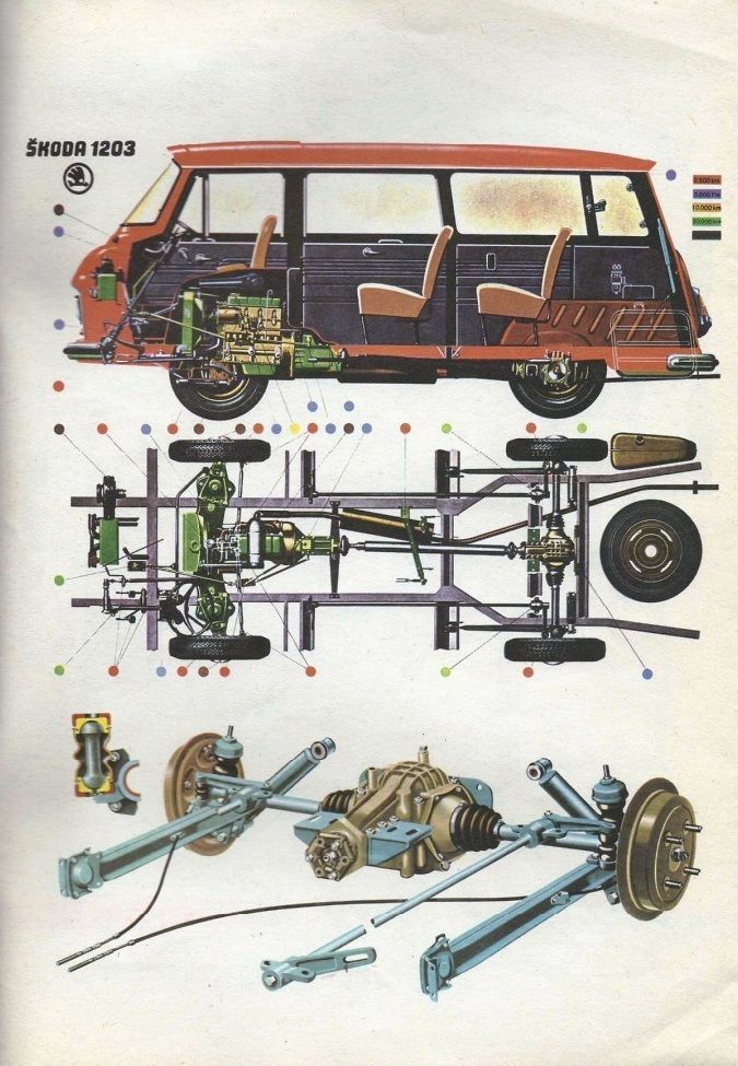 Škoda 1203 katalog