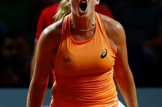 Coco Vandewegheová ve finále turnaje ve Stuttgartu 2018