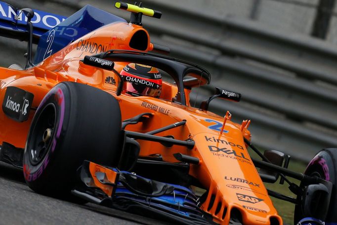 F1 VC Číny 2018: Stoffel Vandoorne, McLaren