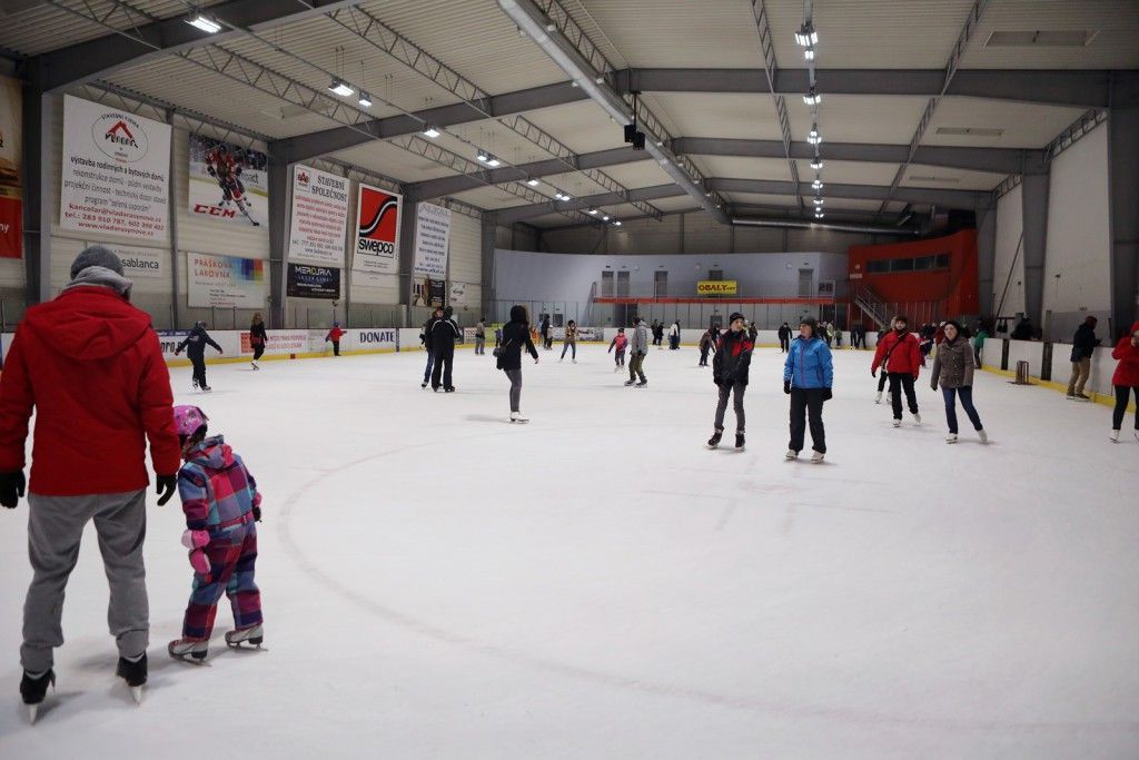 Veřejné bruslení v Ice areně Letňany