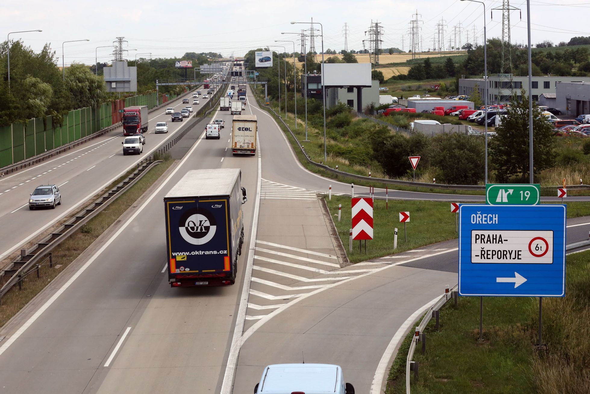 Výjezd z Prahy na prázdniny