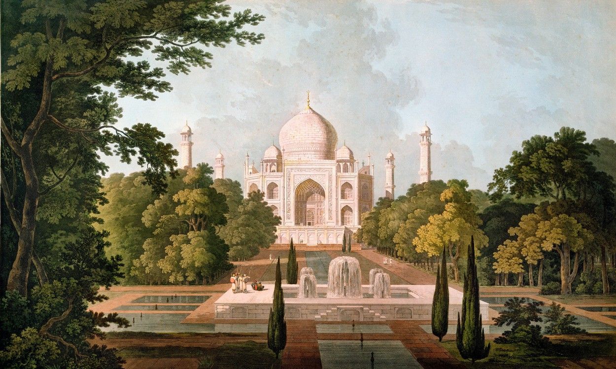 Tádž Mahal, stavba, palác, Indie, Zahraničí