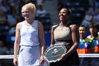 Americký sen se rozplynul. Siniaková s Townsendovou finále US Open nezvládly