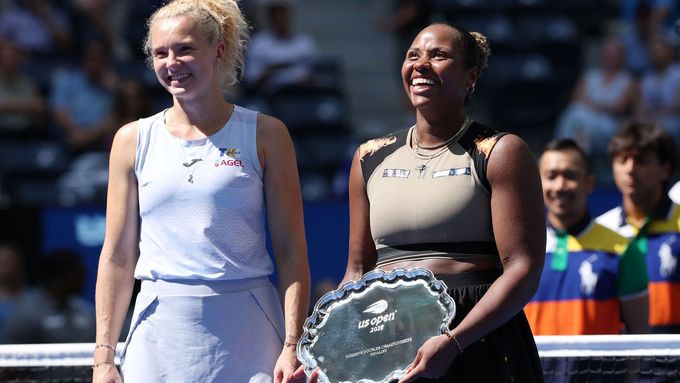 Kateřina Siniaková a Taylor Townsendová.
