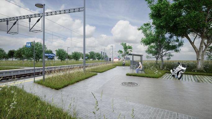 Součástí přestavby bude i modernizace trati Praha-Ruzyně – Kladno.