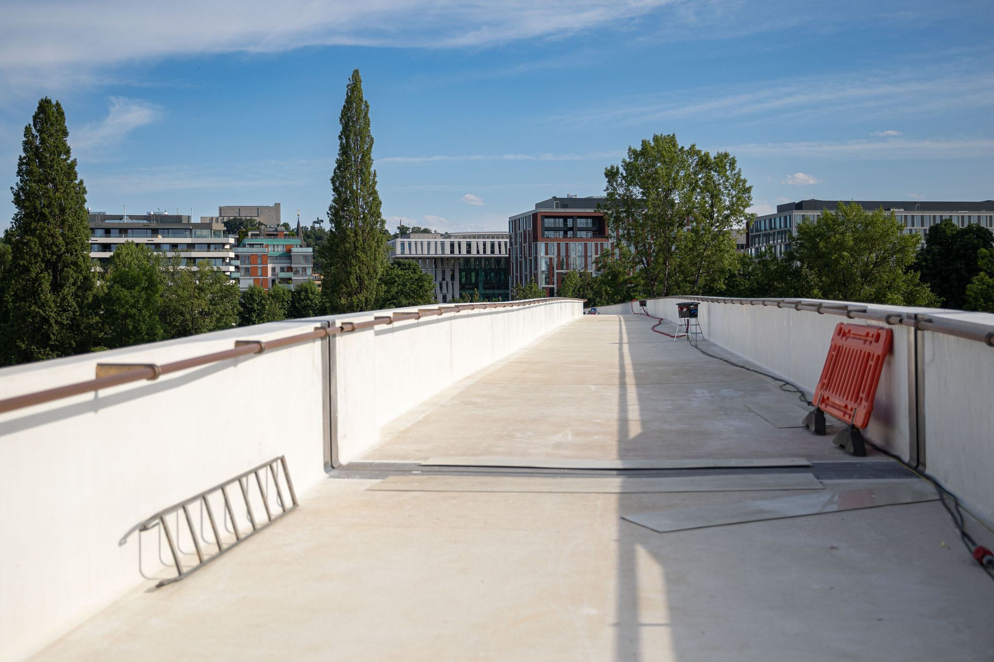 Lávka Holešovice – Karlín, architekt Petr Tej