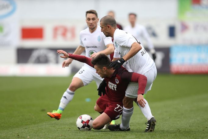 EPL, Ml.Boleslav-Sparta: Douglas da Silva - Václav Kadlec