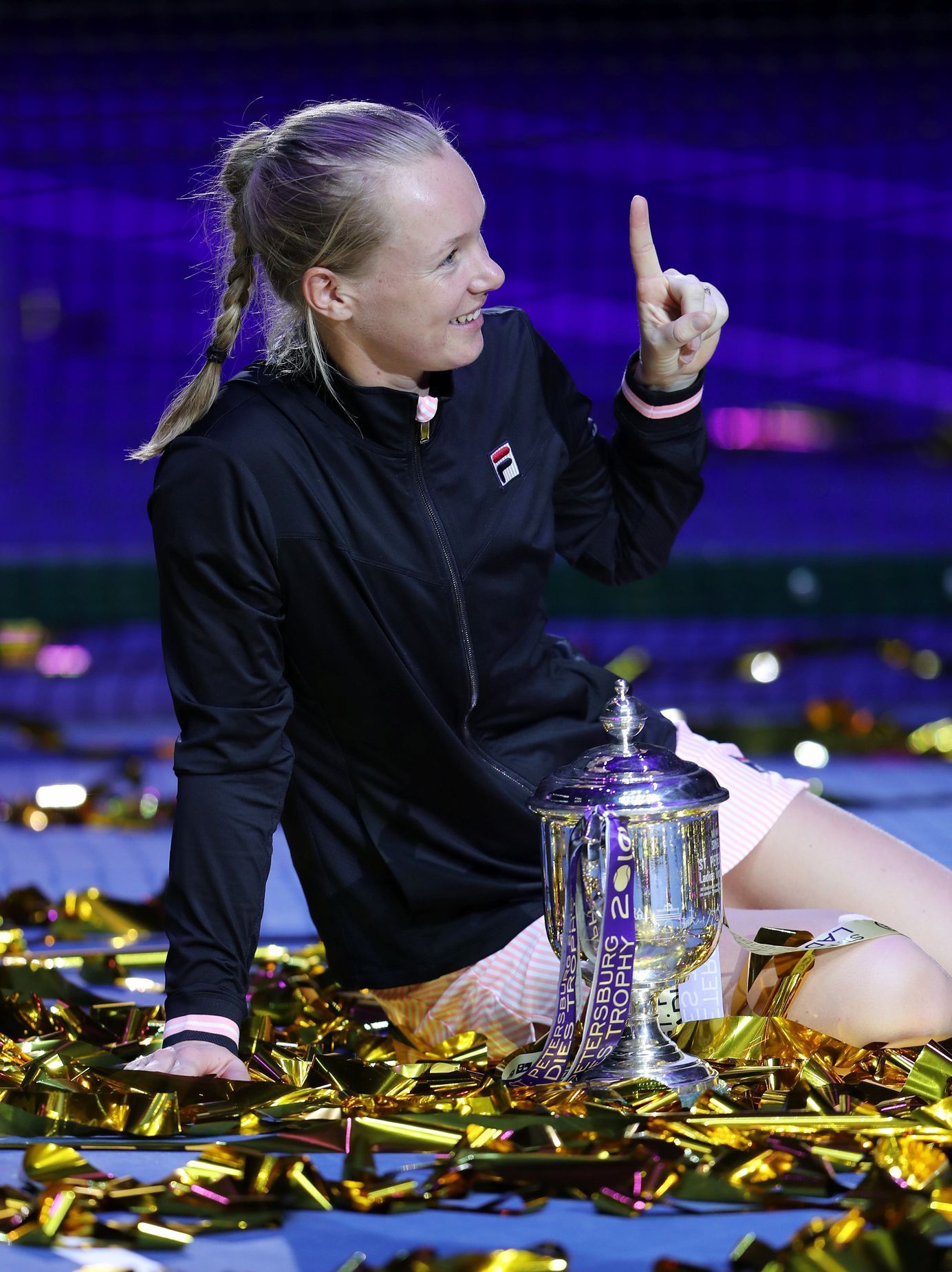 Kiki Bertensová ve finále turnaje v Petrohradu 2019