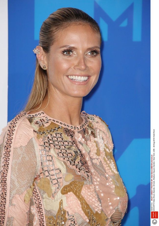 Heidi Klum s make-upem