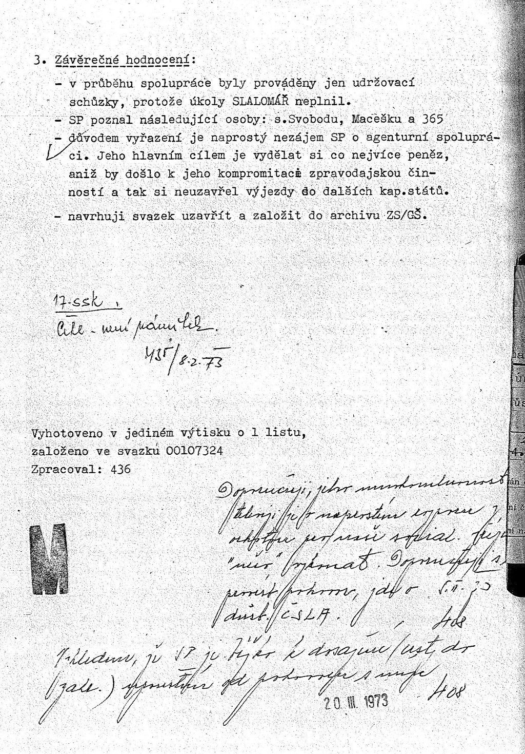 Josef Masopust v STB &#8211; spis str. 22