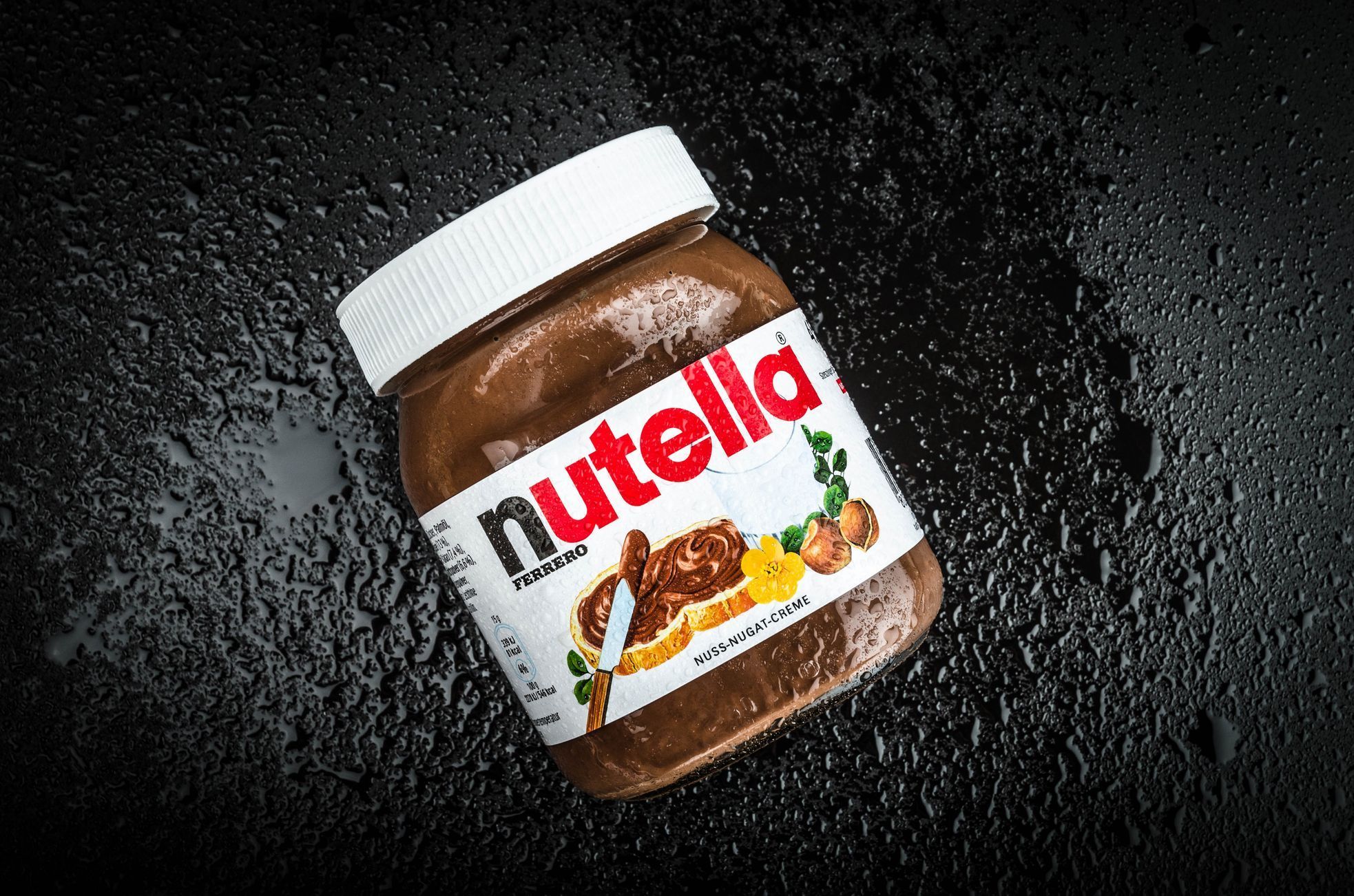 Ilustrační fotografie, Nutella, 2017