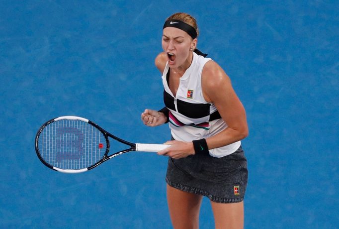 Petra Kvitová ve čtvrtfinále Australian Open 2019