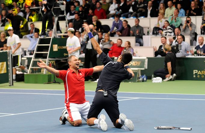 Marián Vajda a Novak Djokovič, 2012