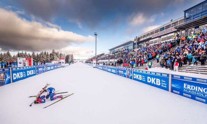 Gabriela Soukalová v Oberhofu 2017