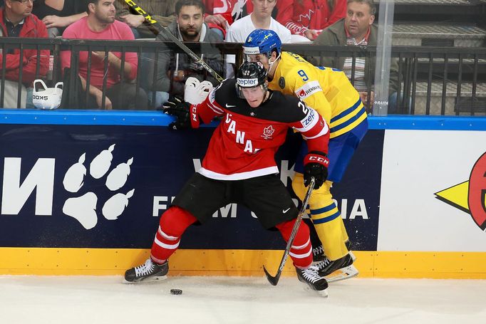 MS 2015, Švédsko - Kanada: Tyson Barrie - Filip Forsberg (9)