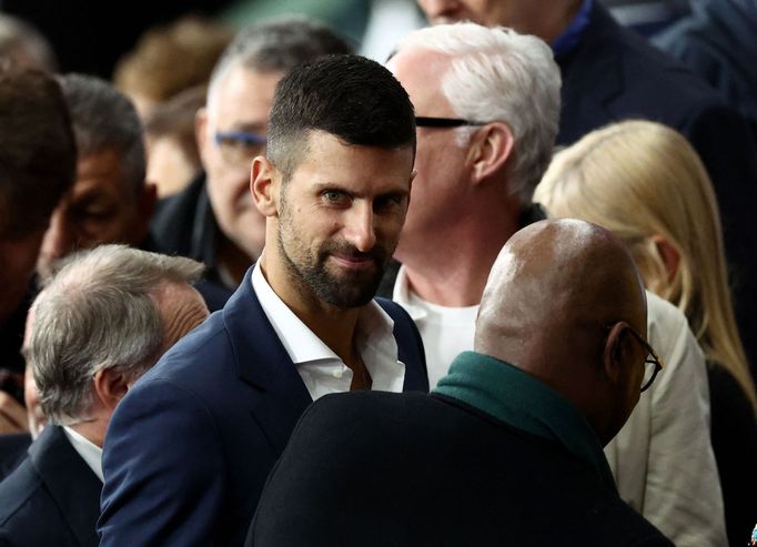 Finále MS 2023 v ragby, Nový Zéland - Jižní Afrika: Novak Djokovič.