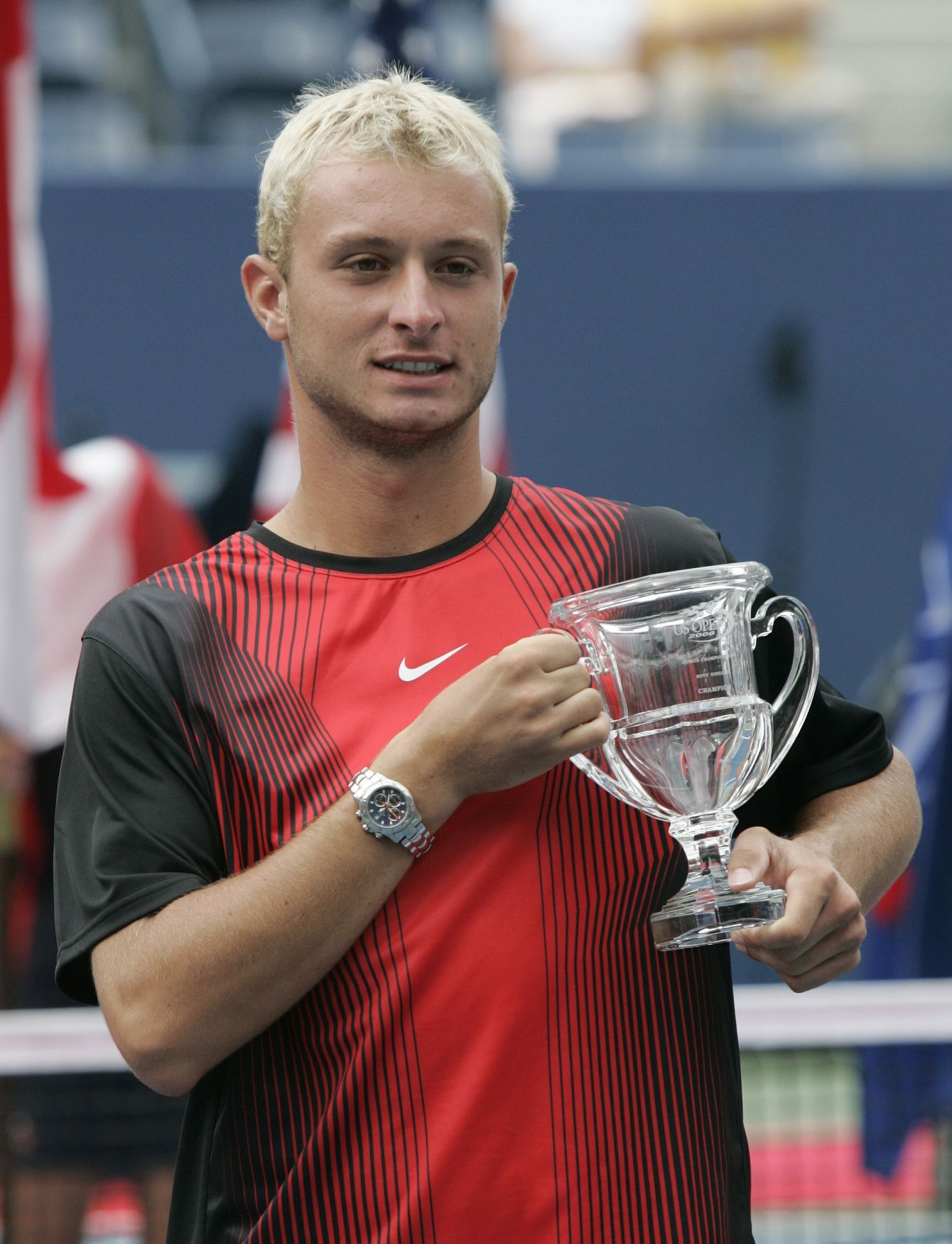 Dušan Lojda na US Open 2006