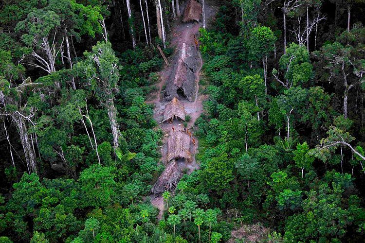 Neznámý kmen v Amazonii