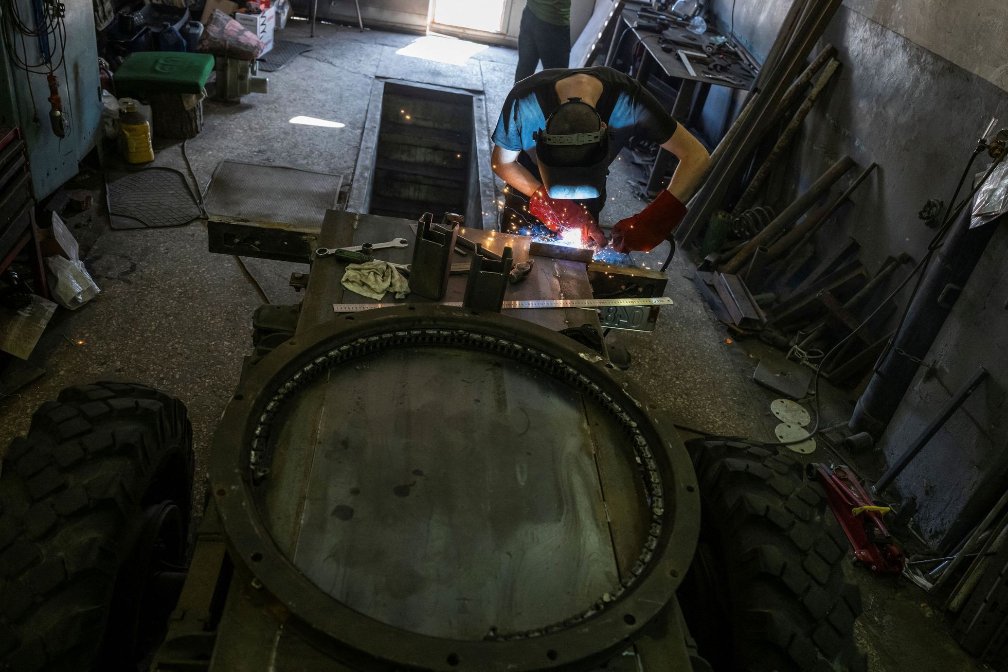 Záporoží výroba raketometů 10
