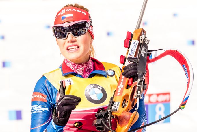 SP v biatlonu Anterselva, sprint Ž: Gabriela Soukalová