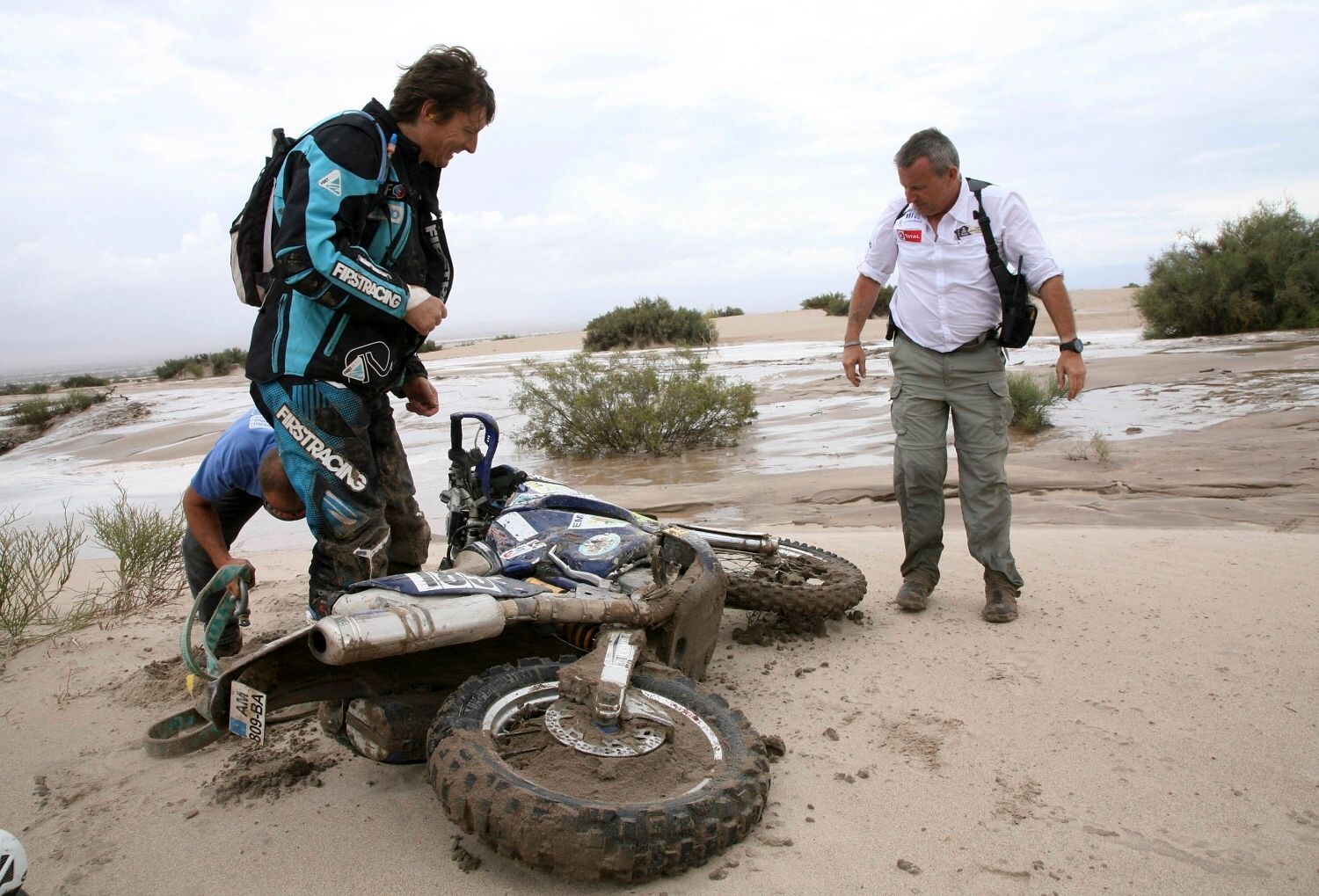 Rallye Dakar, 11. etapa: Herve Thierry, Yamaha a Etienne Lavigne