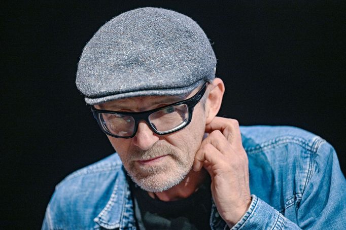 Jo Nesbø na úterní akci v Praze.