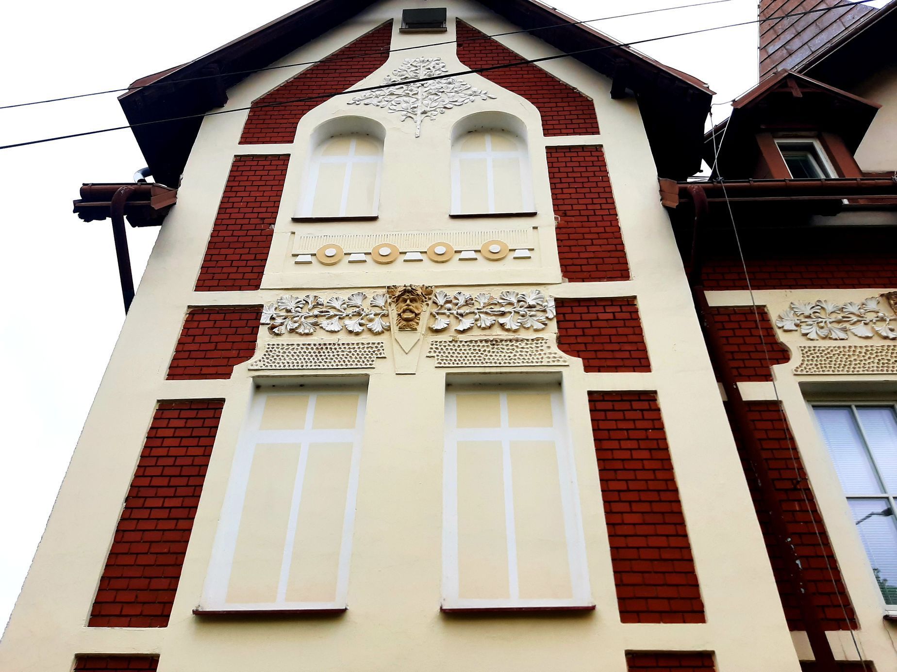 Jablonec, vily, architektonické vycházky