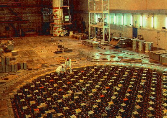 Reaktor uzavřené litevské jaderné elektrárny Ignalina